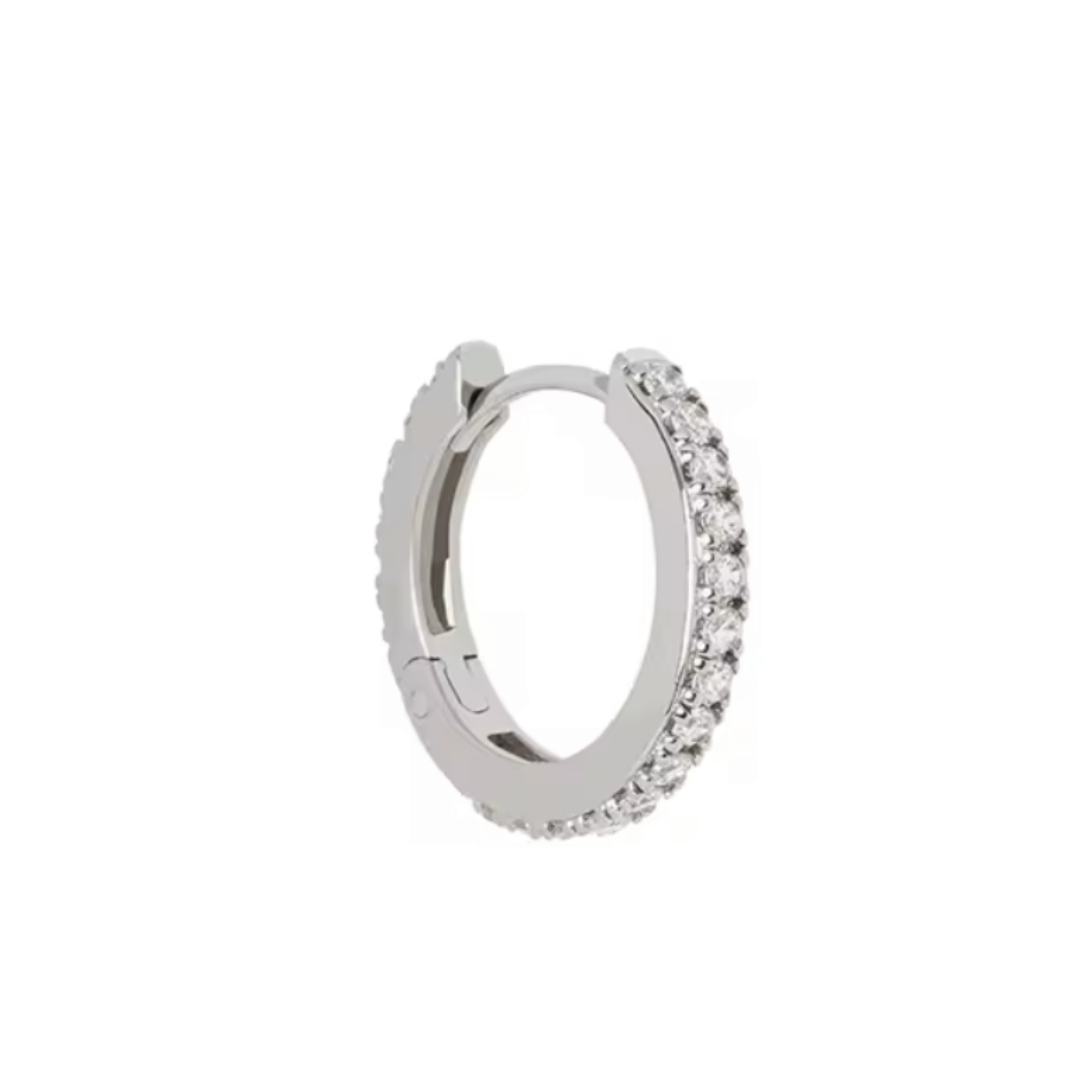 Mini Boucle d'oreille avec Diamant