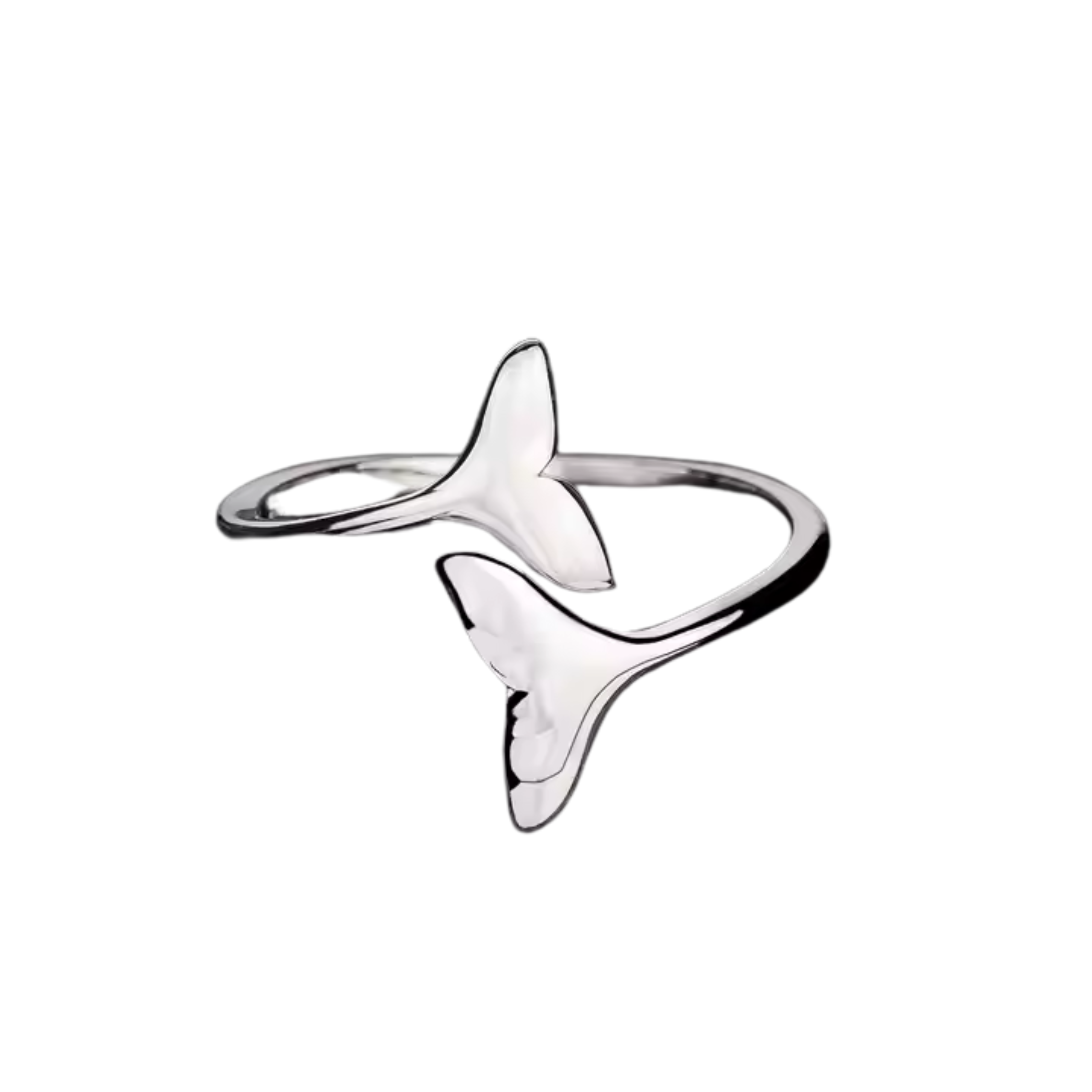 Bague Double Queue de Baleine