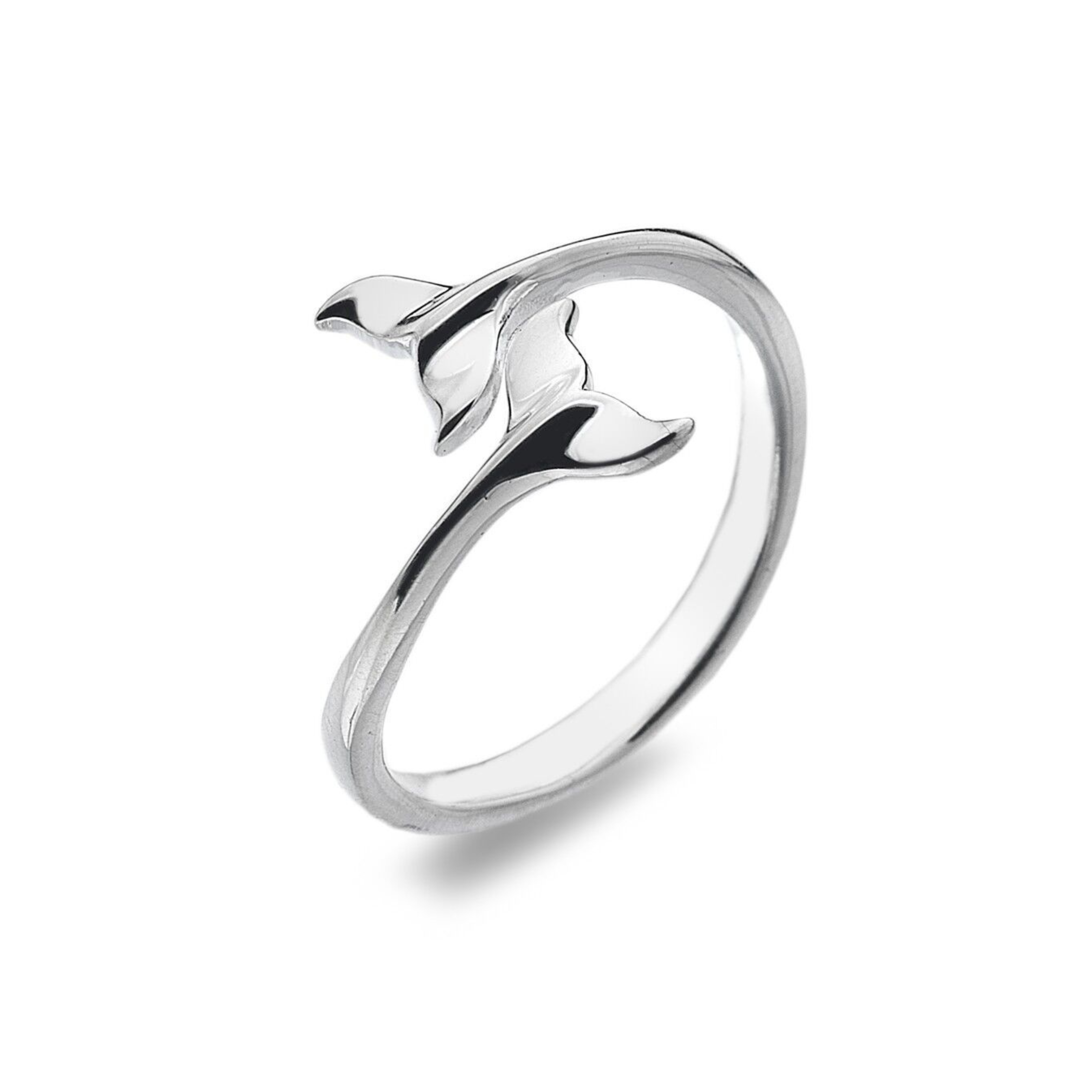 Bague Double Queue de Baleine