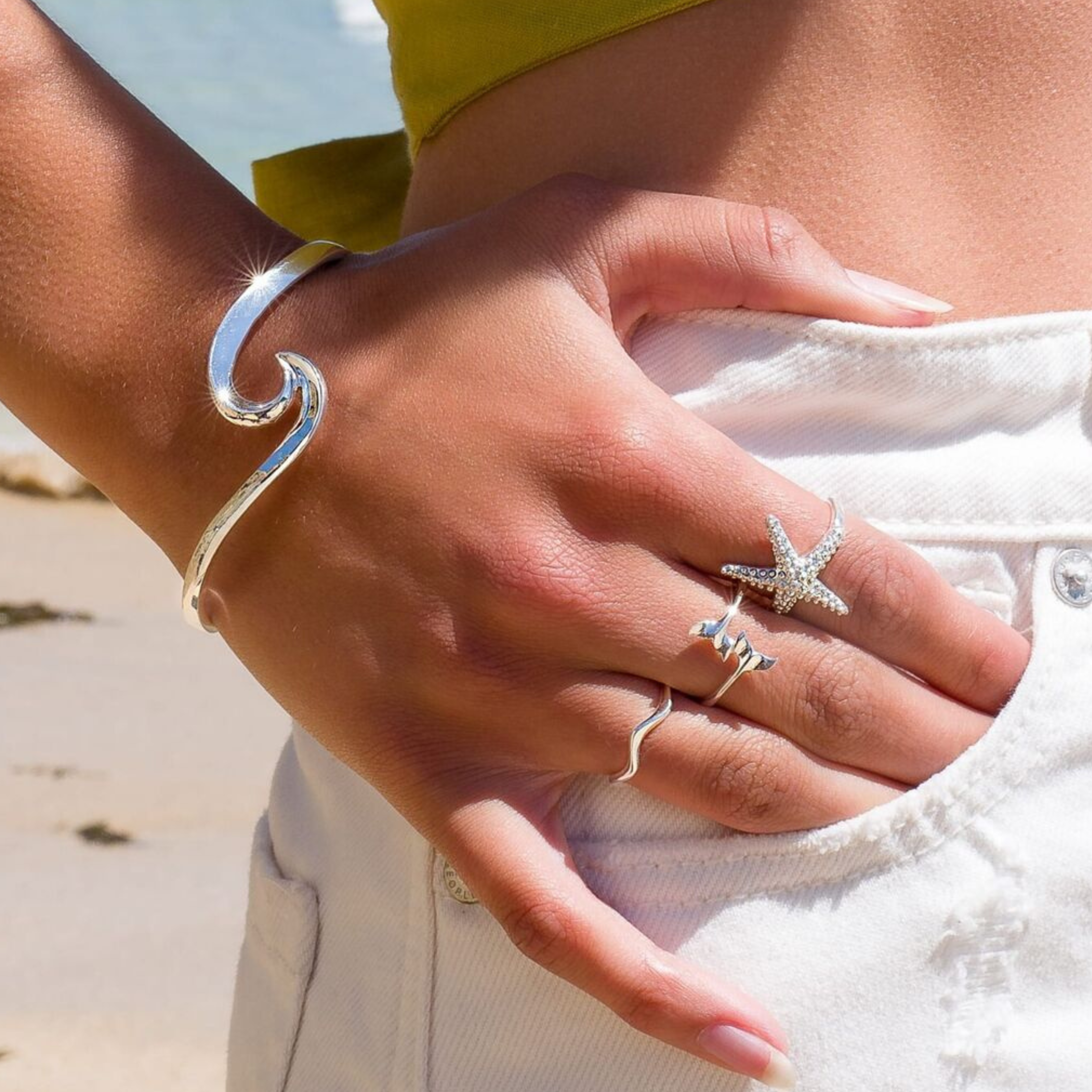 Bague Double Queue de Baleine