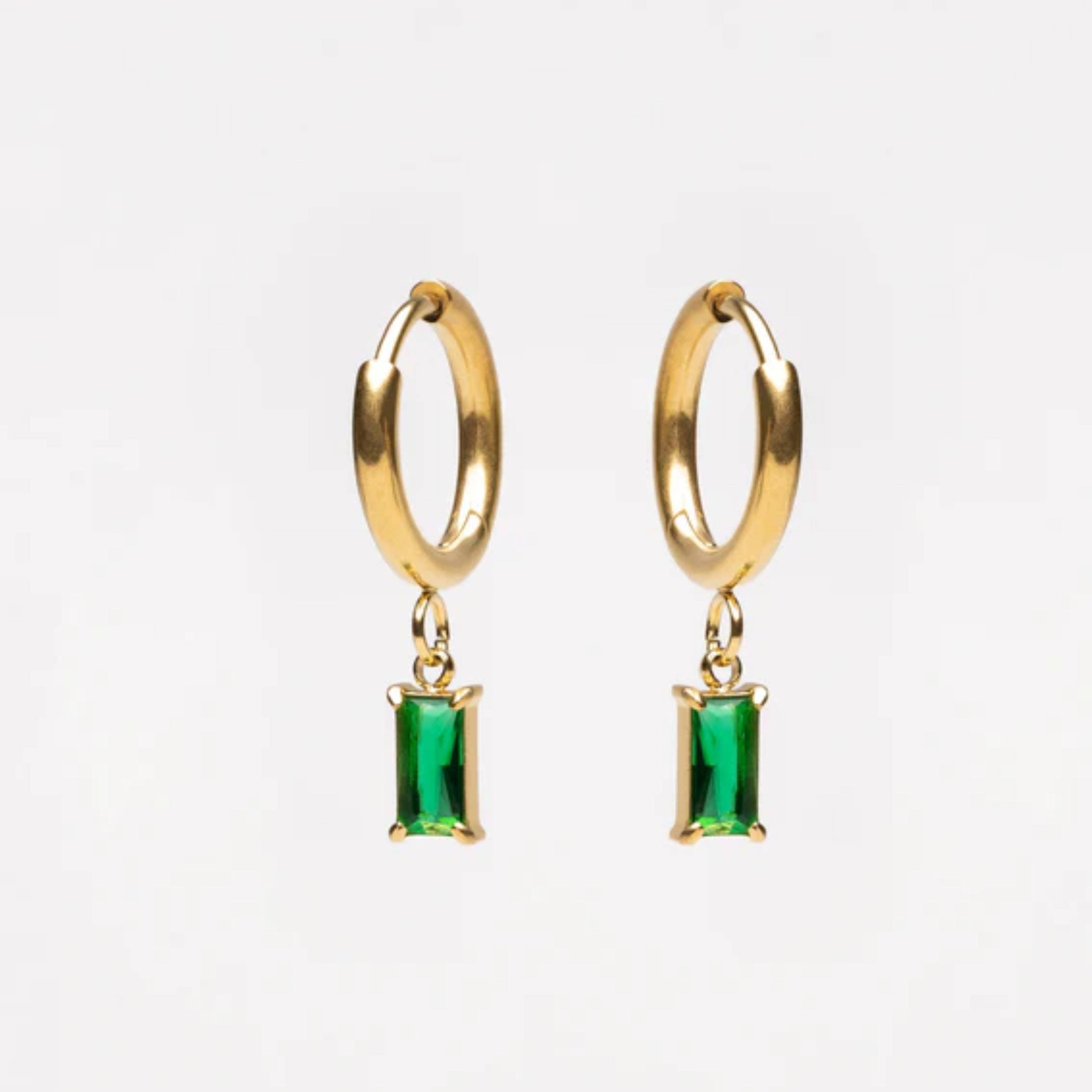 Boucle d'Oreille Goutte de Cristal
