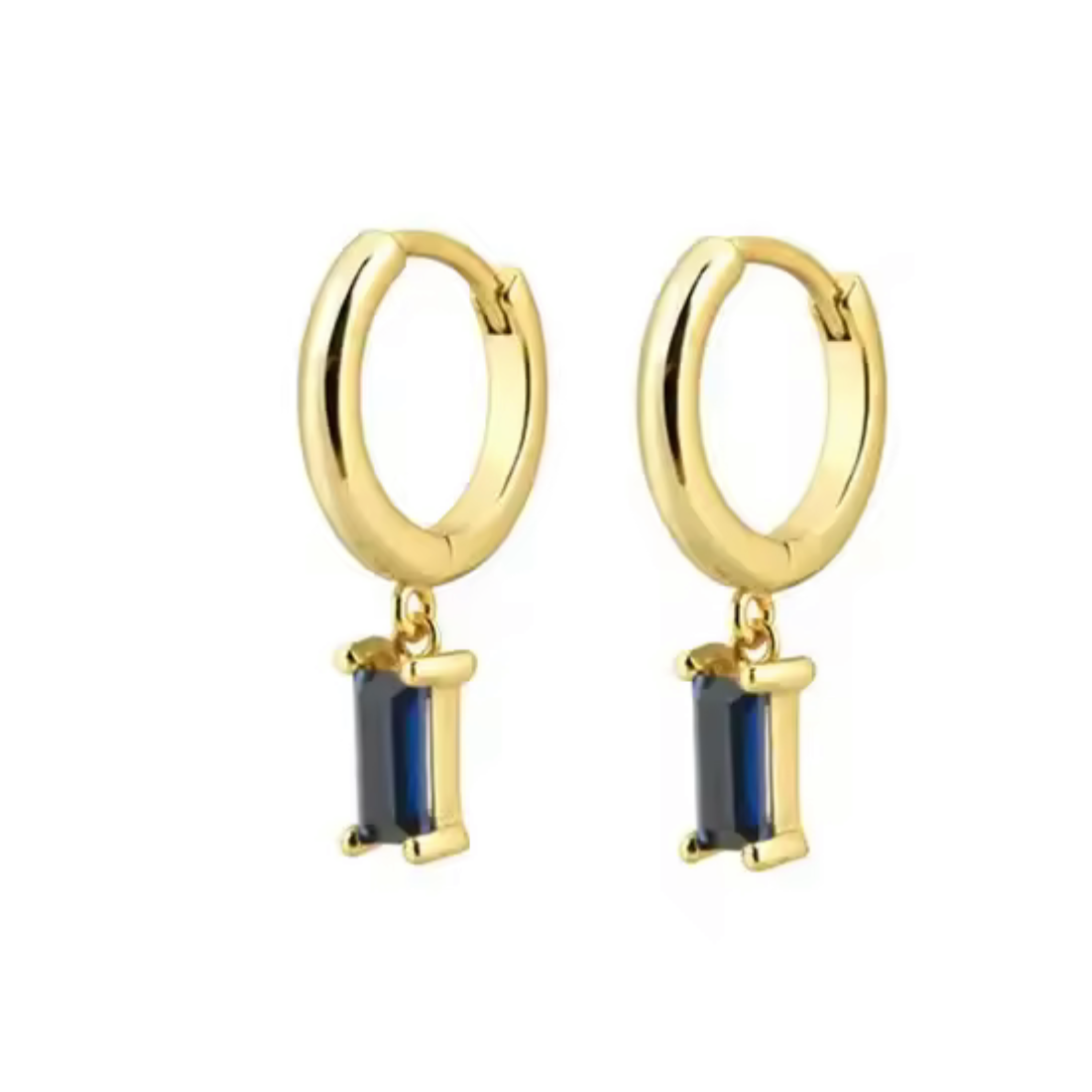 Boucle d'Oreille Goutte de Cristal