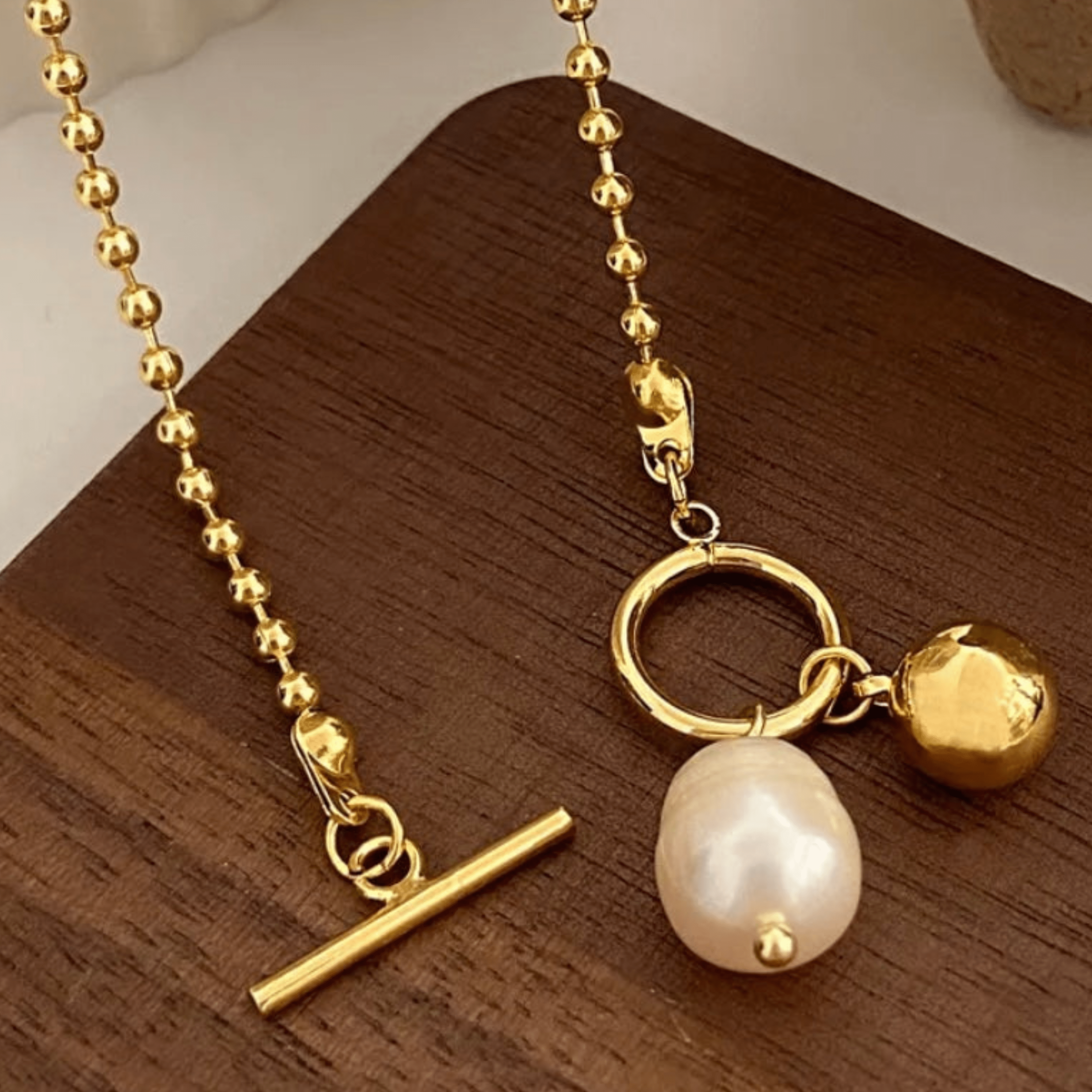 Collier Perle D'eau Douce "Rhodes"