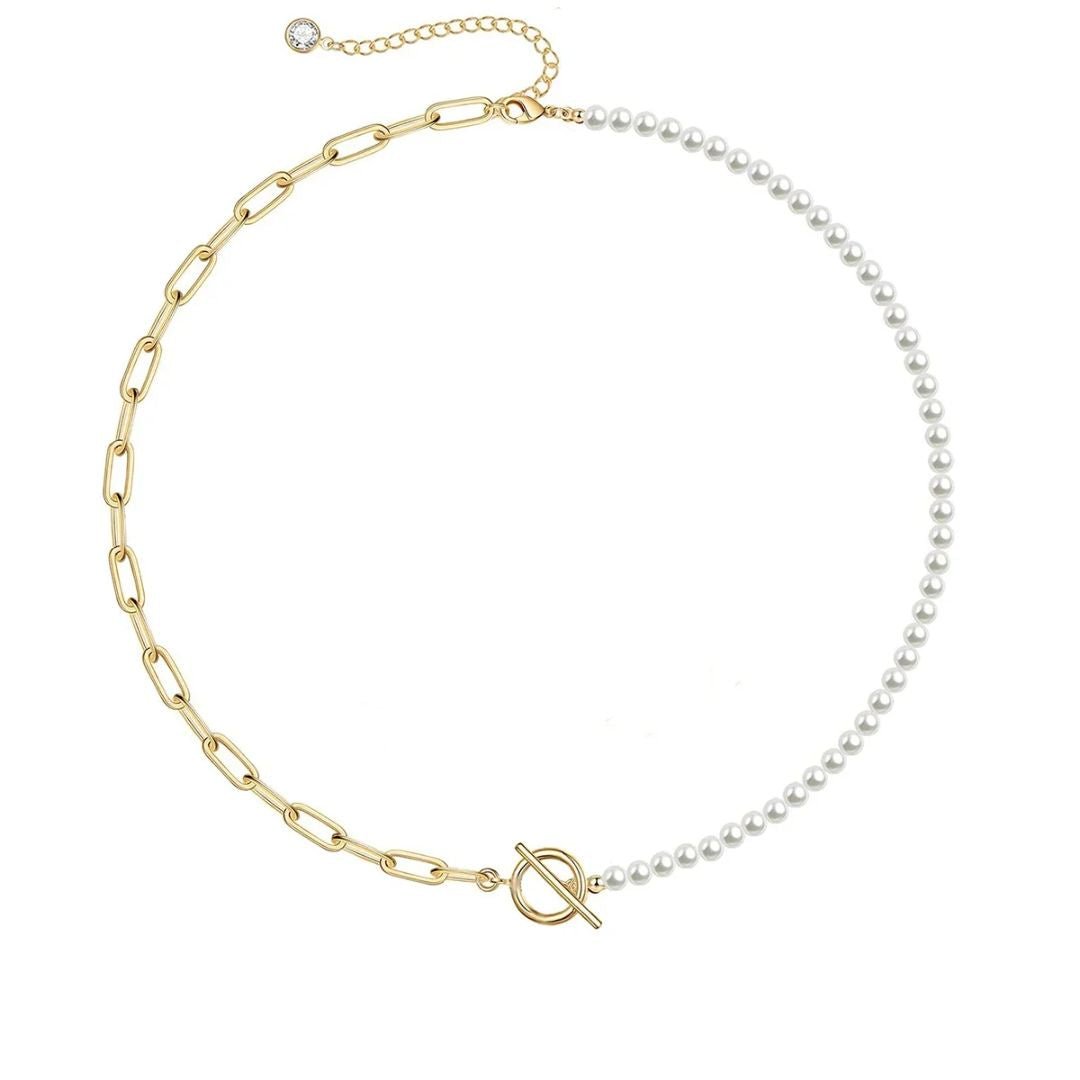 Collier Perles & Chaine