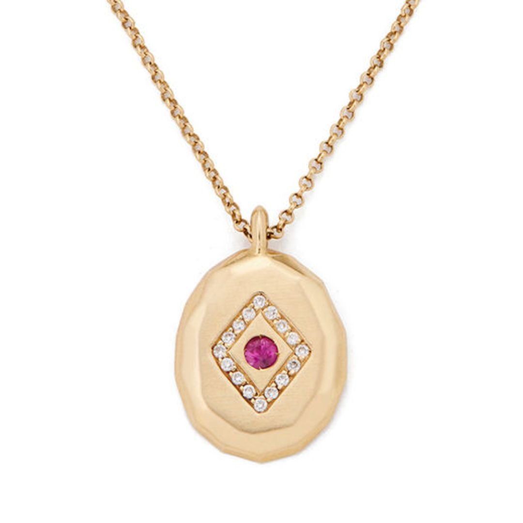 Pendentif avec Rubi "Zeyna"
