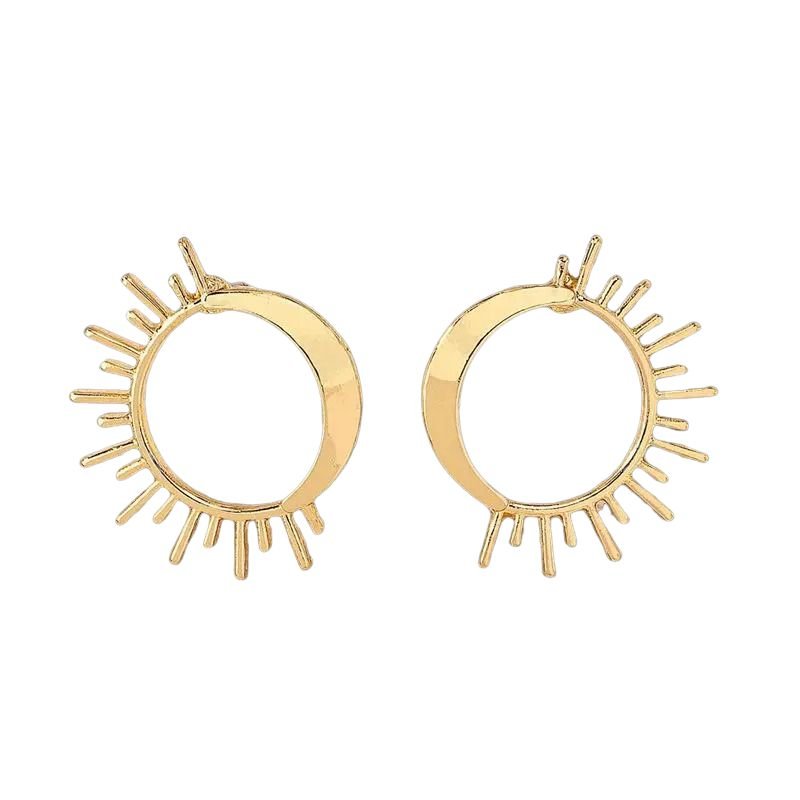 Mystical Sun and Moon Earrings