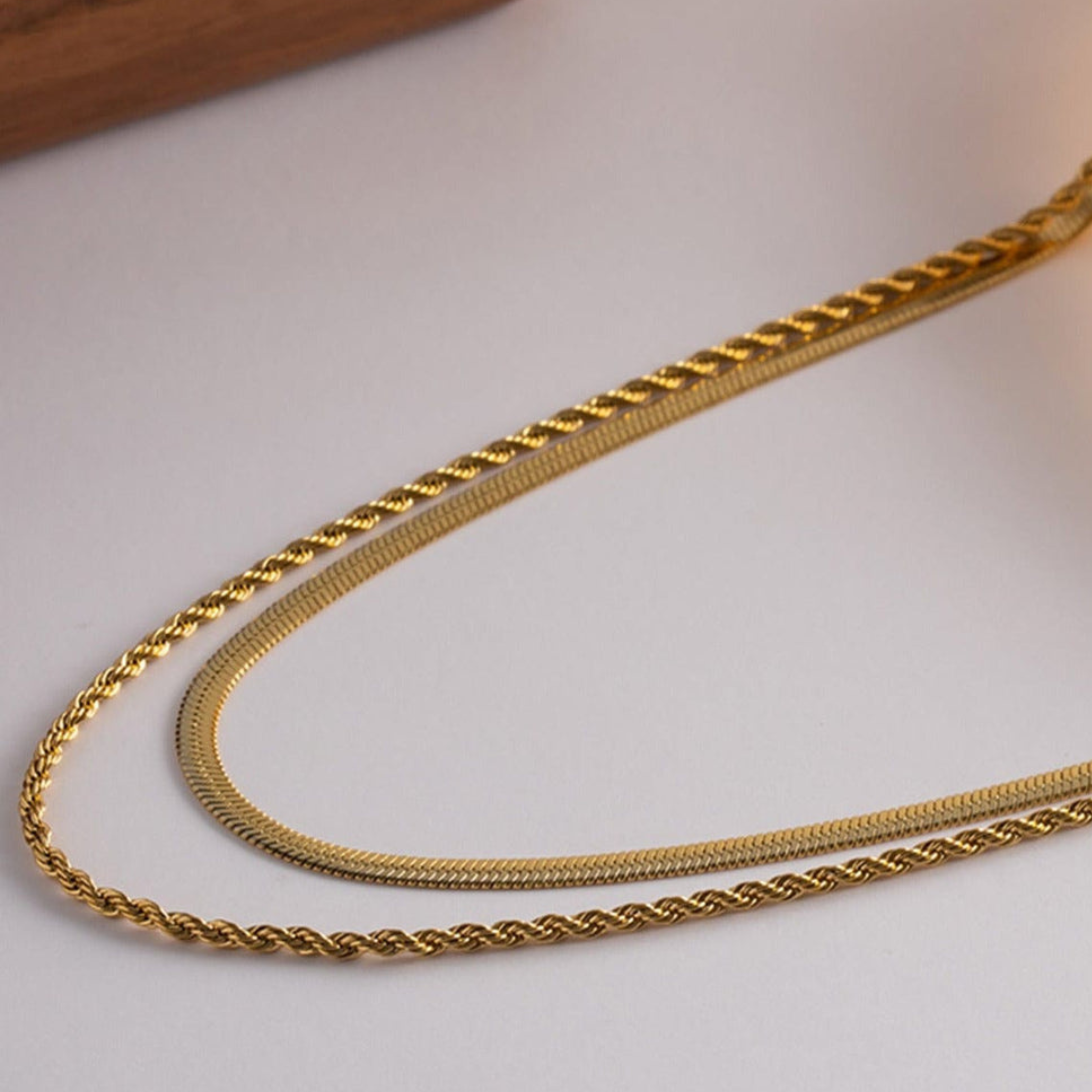 Collier Torsadé en Cristal "Sandy"