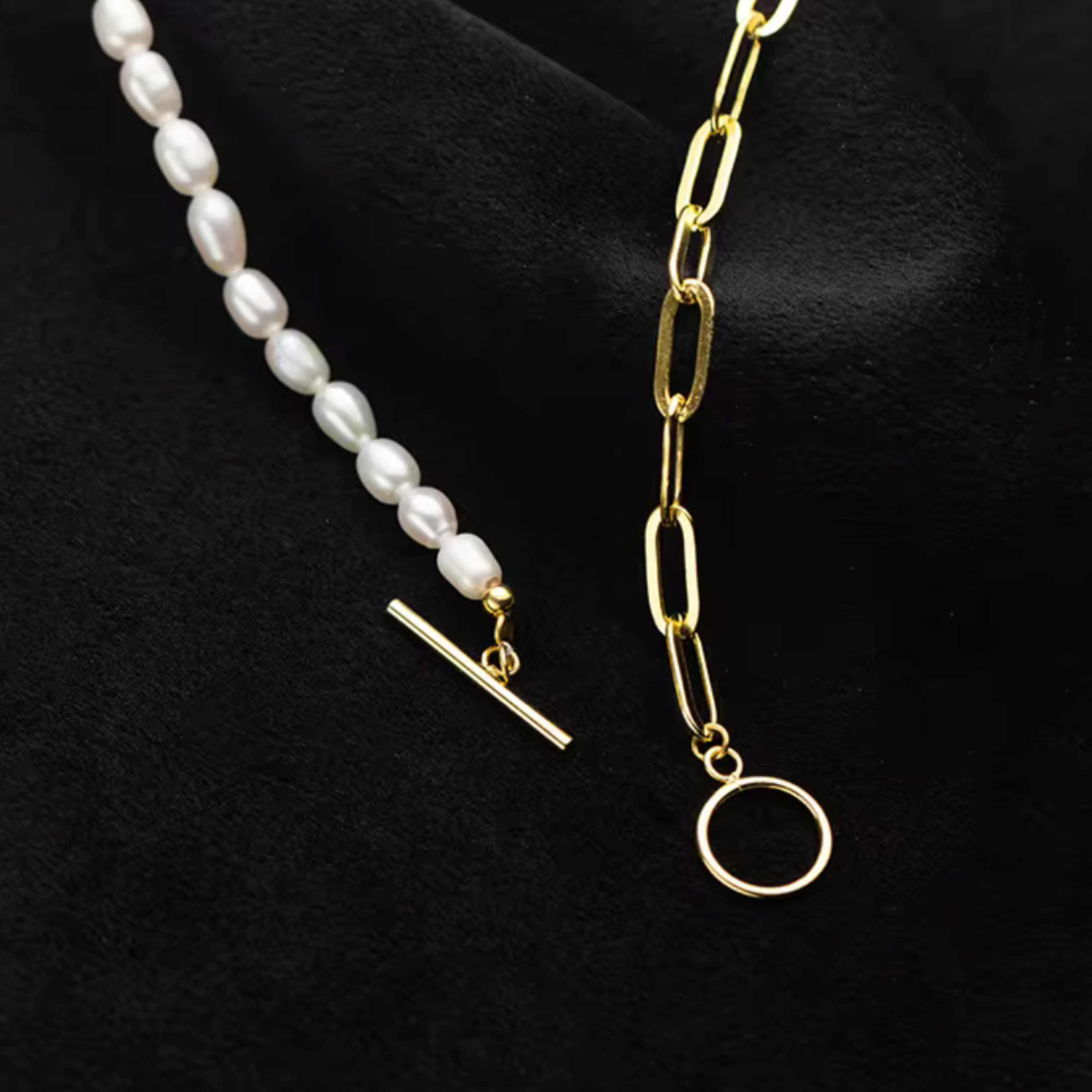 Collier Perles & Chaine