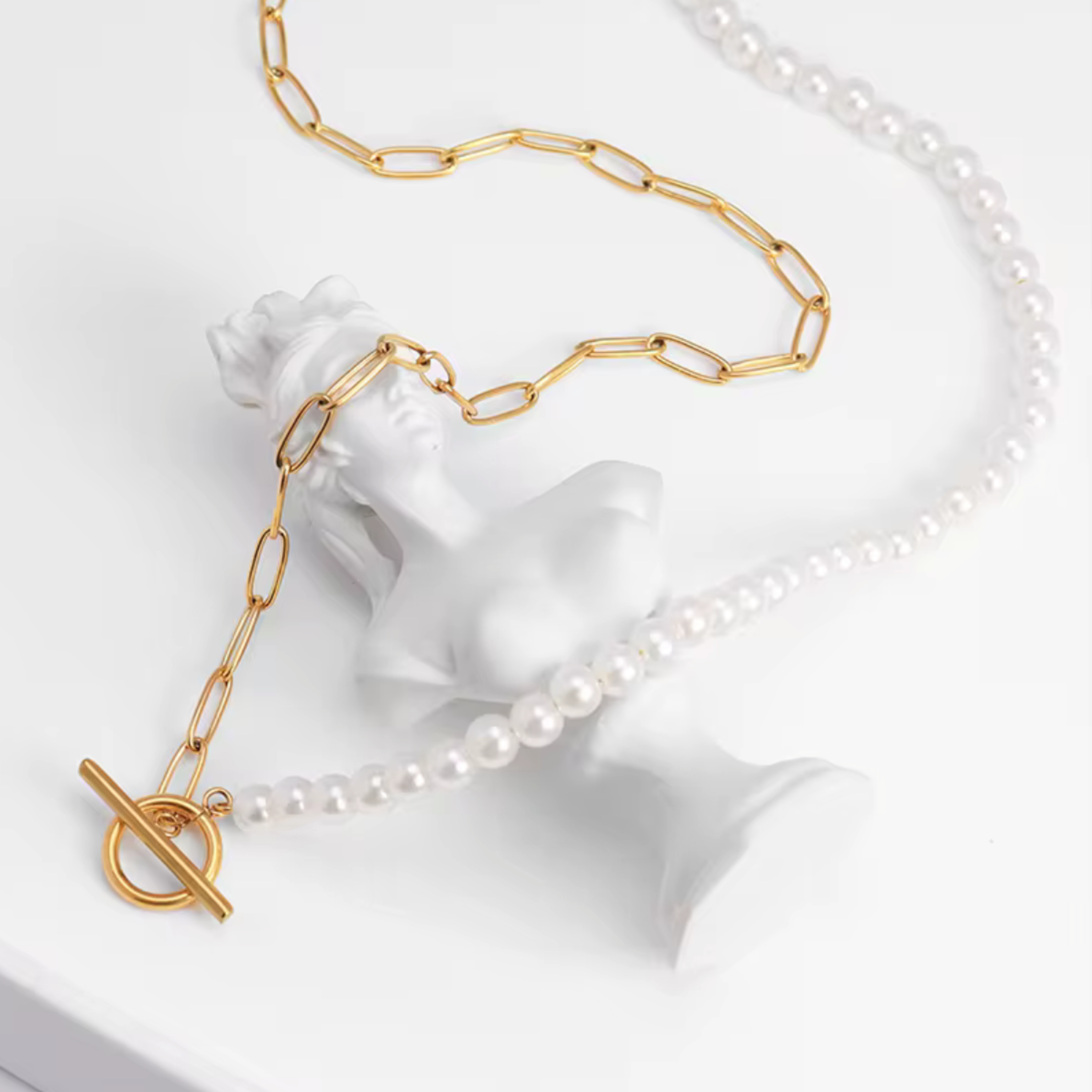 Collier Perles & Chaine