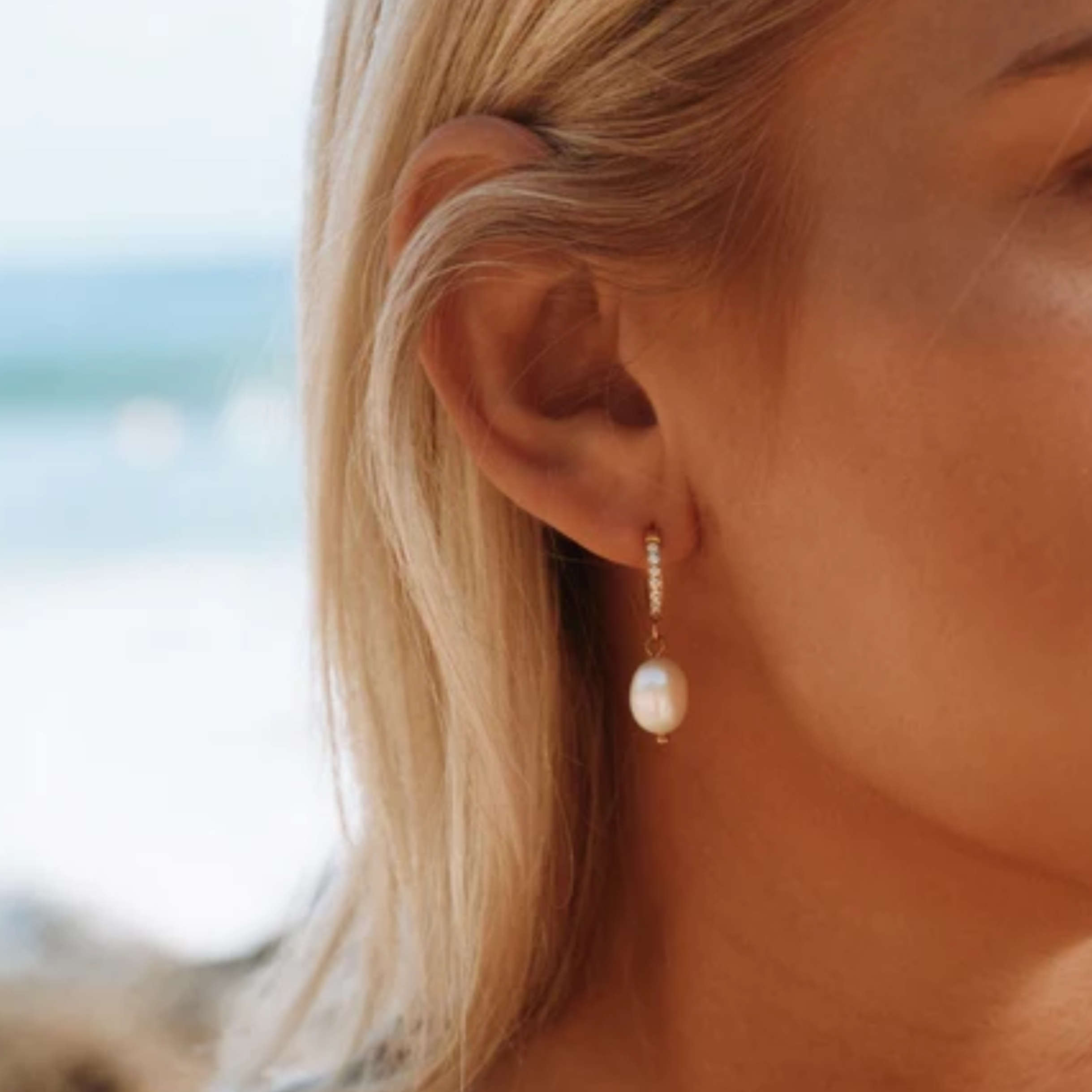 Boucles d'Oreilles Perle Charmante