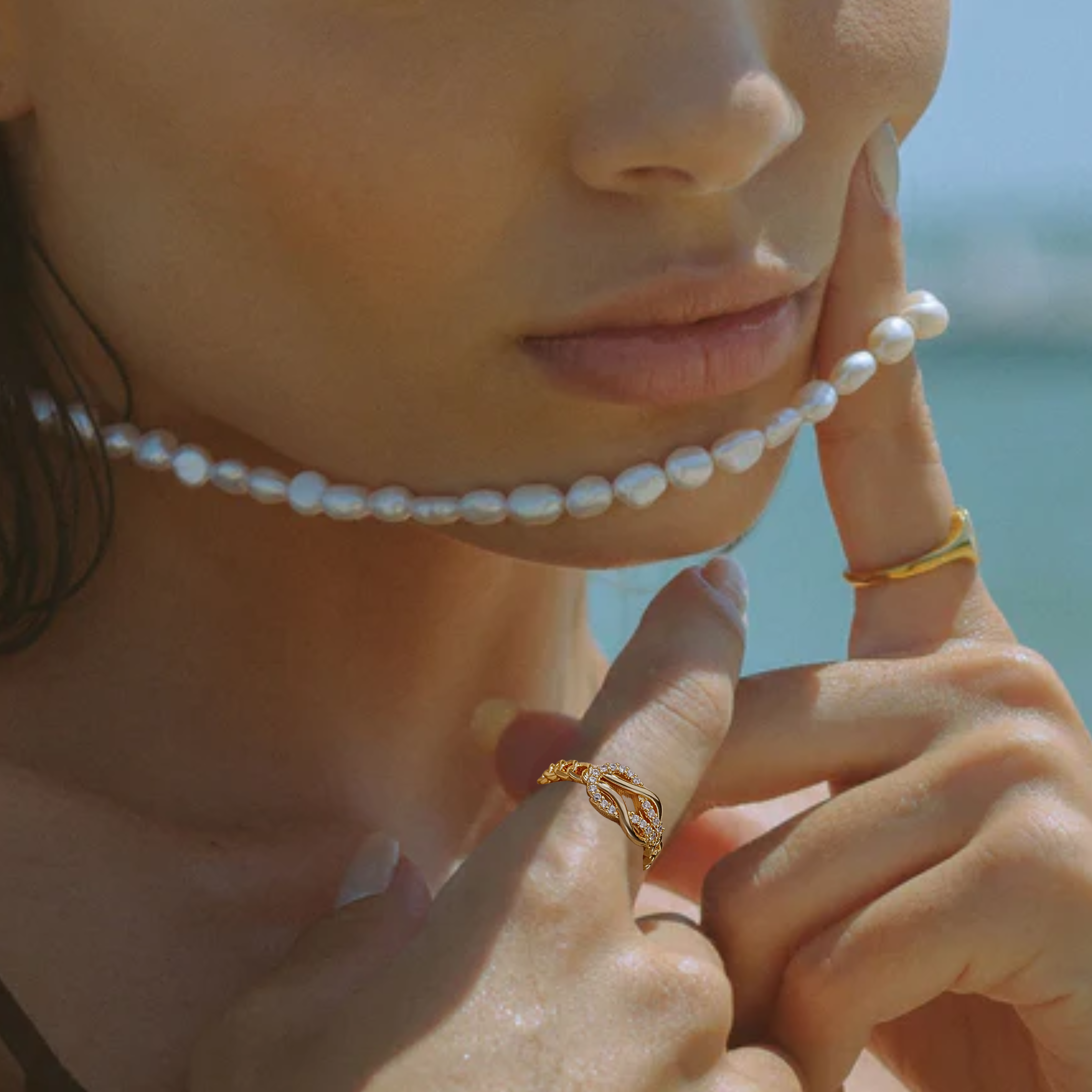 Bague Torsadée Infinie