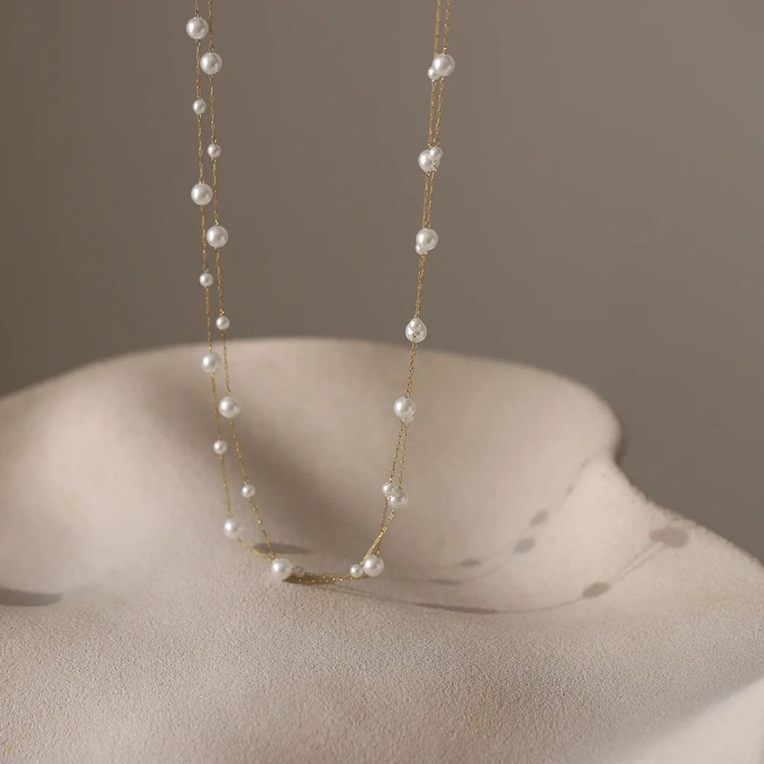 Collier Perles Minimaliste