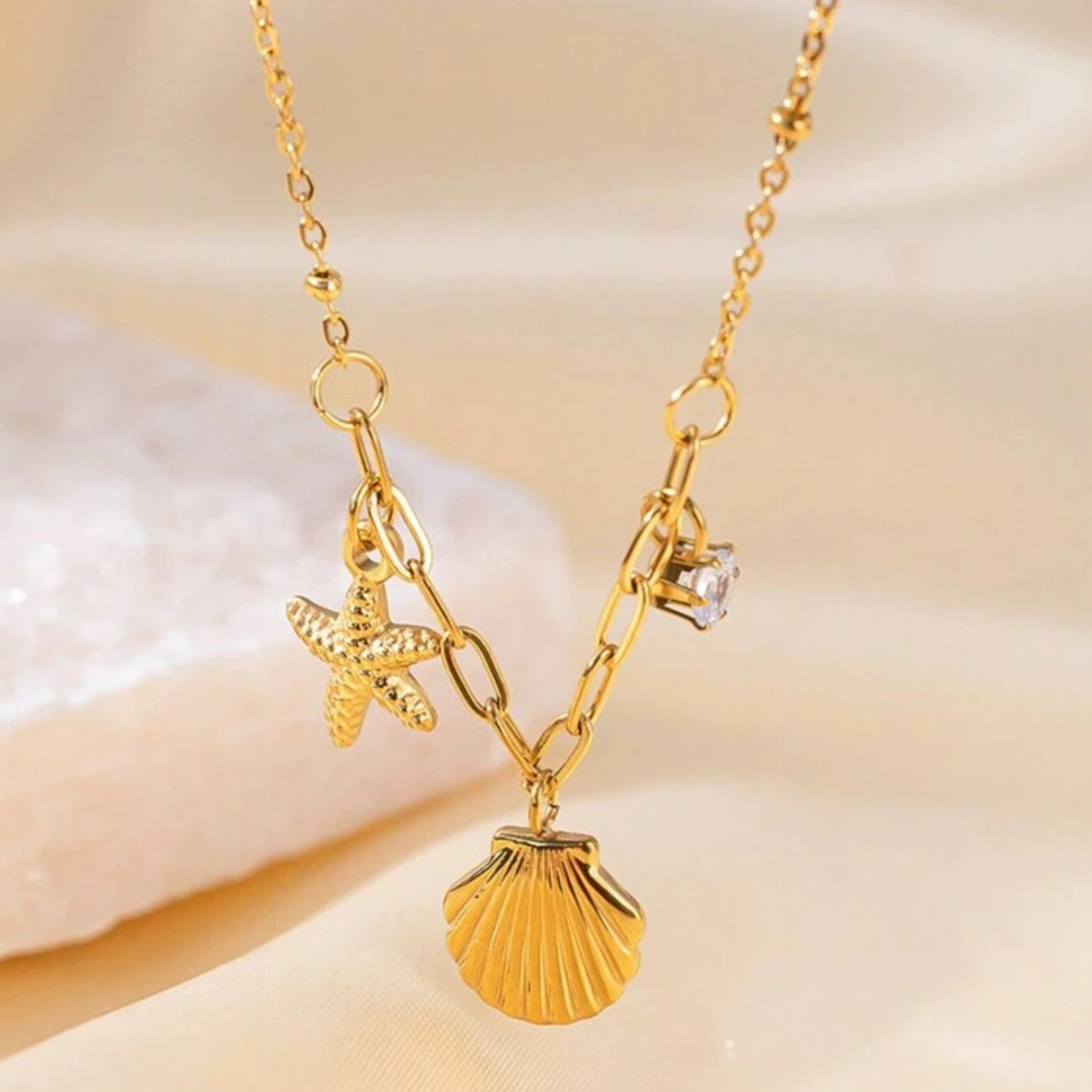 Collier Marin "Aurore"