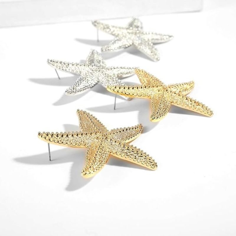 Grande Boucle d'Oreille Étoile de Mer