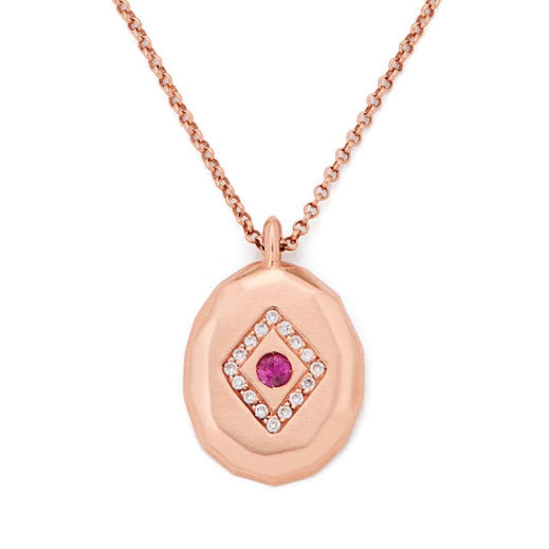 Pendentif avec Rubi "Zeyna"