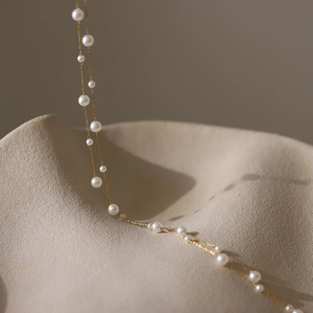 Collier Perles Minimaliste