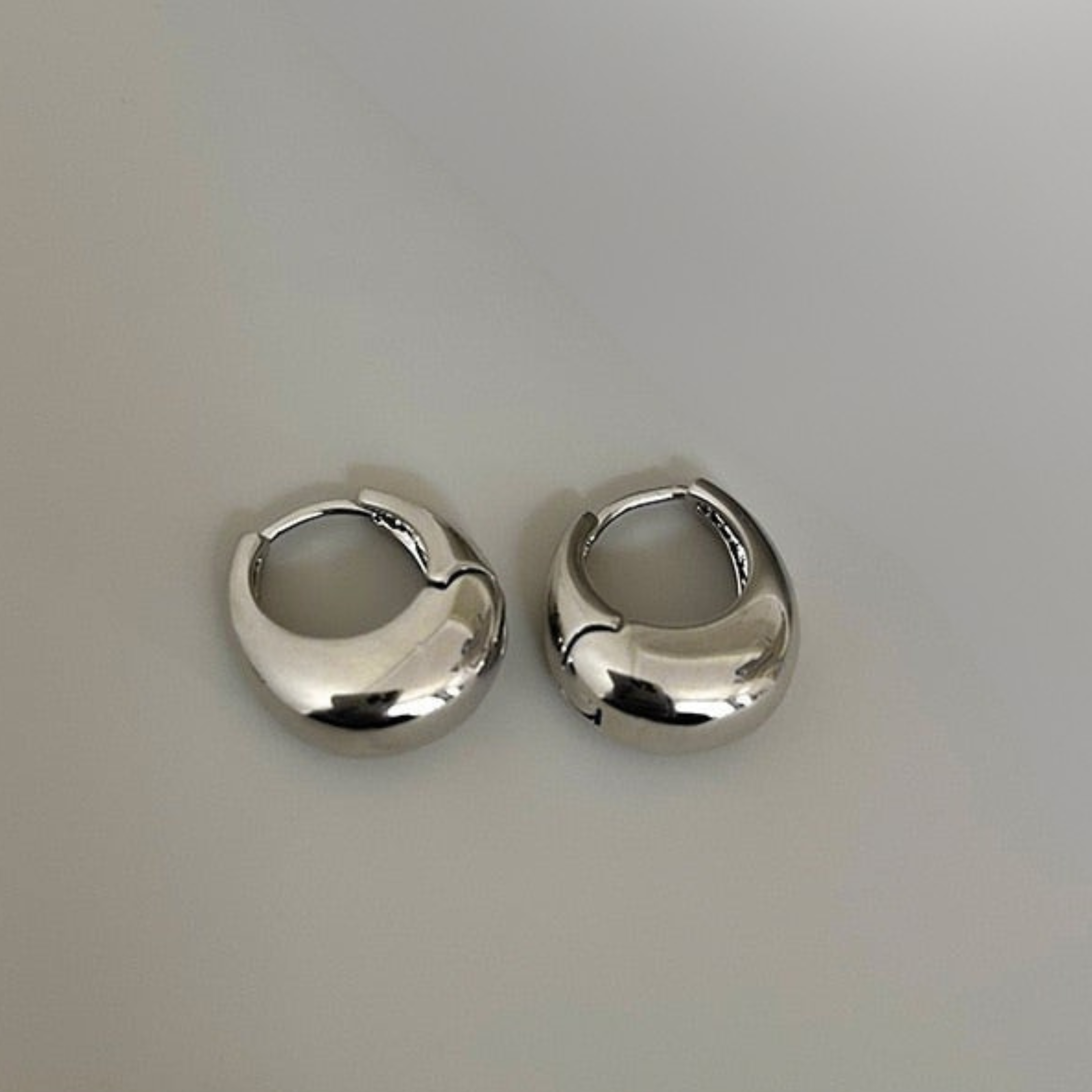 Boucles d'Oreilles Créoles Ovale Sublime