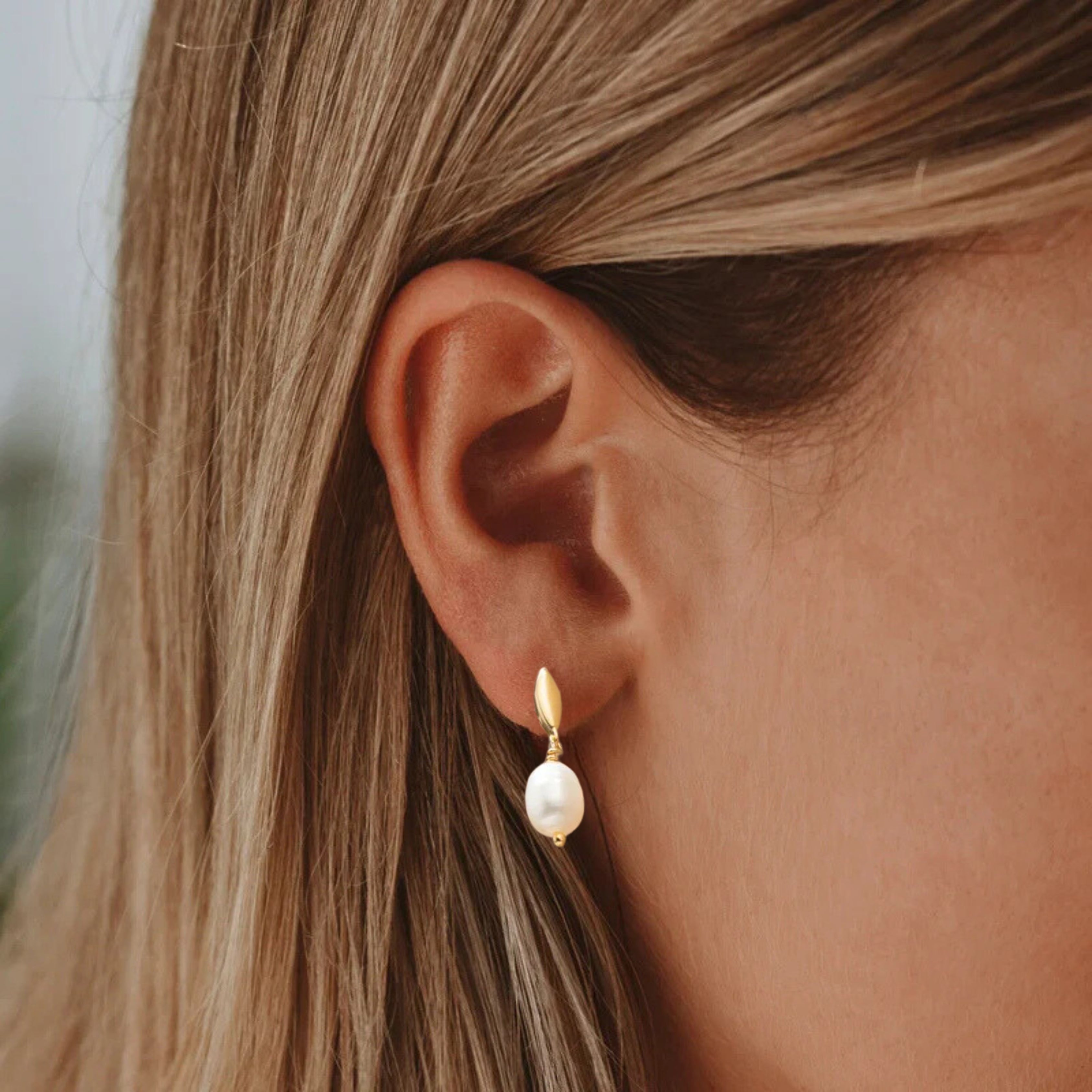 Mini Boucles d'Oreilles Chic en Perles