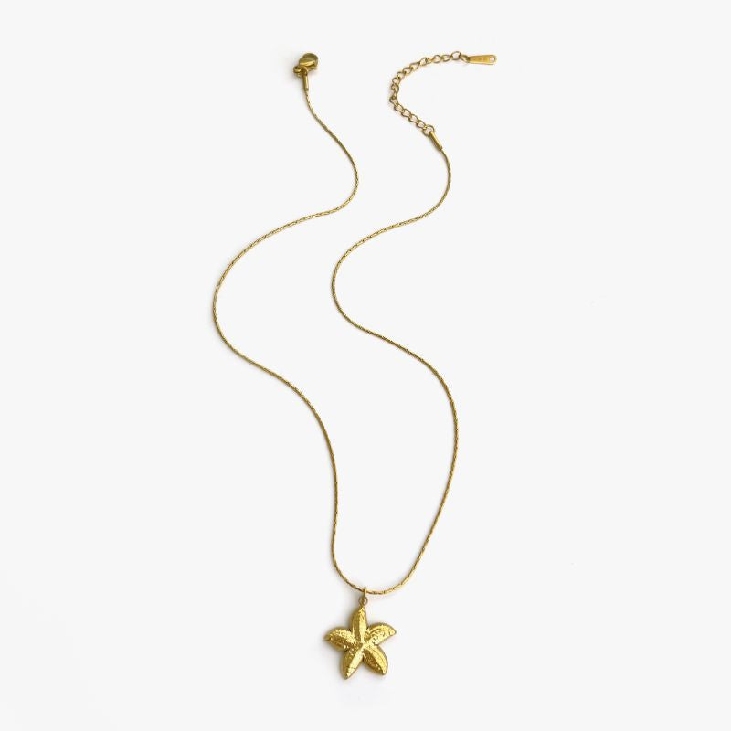 Collier Doré Étoile de Mer doré