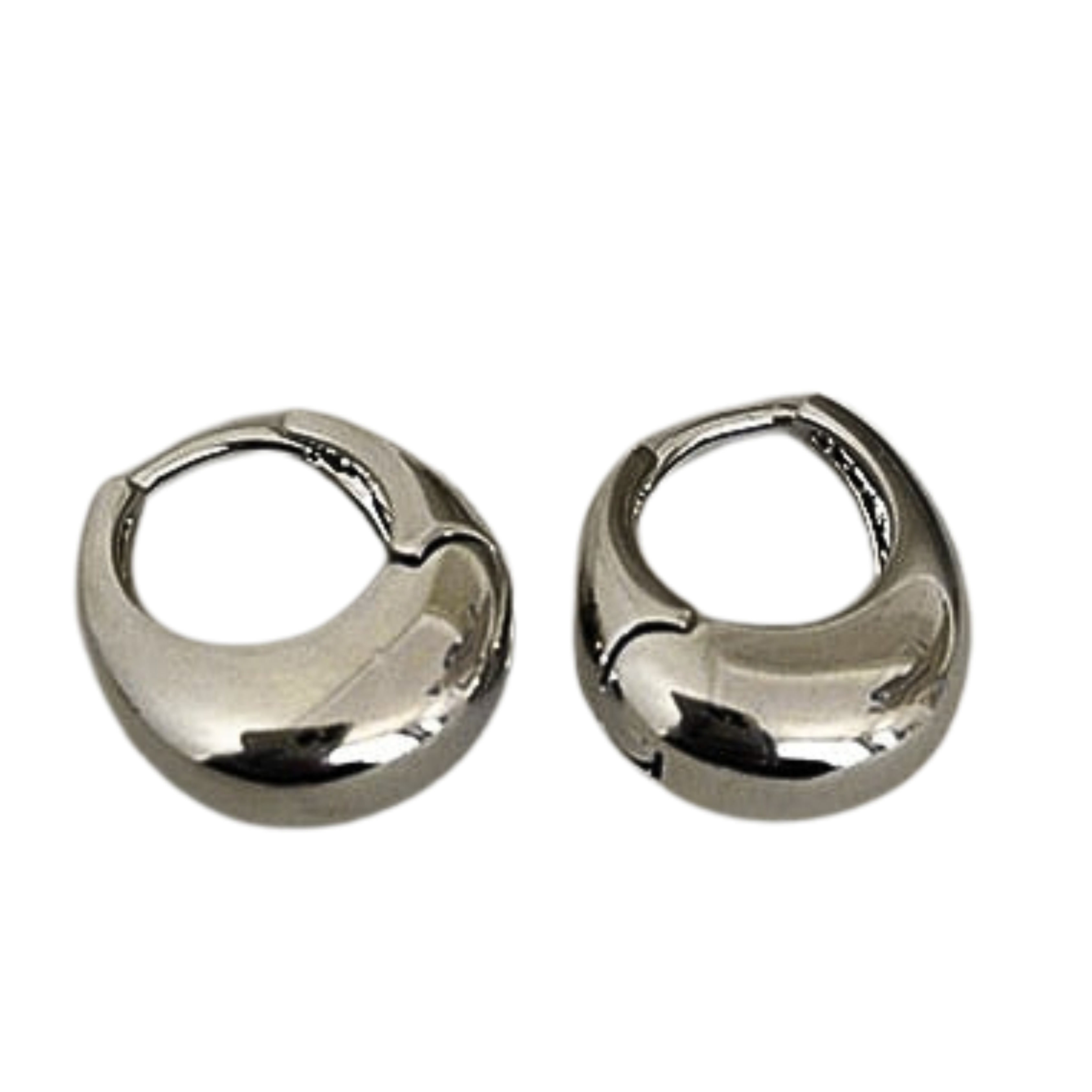 Boucles d'Oreilles Créoles Ovale Sublime
