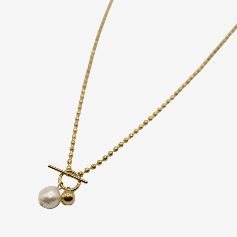 "Rhodes" Freshwater Pearl Necklace