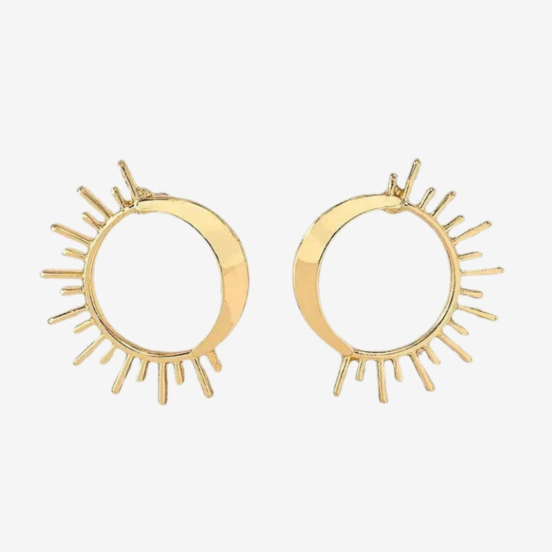 Mystical Sun and Moon Earrings