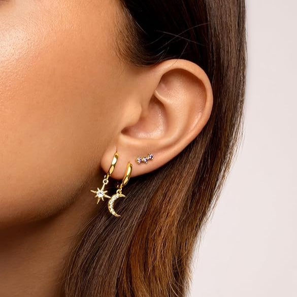 Boucles D'oreilles Créoles Minimalistes