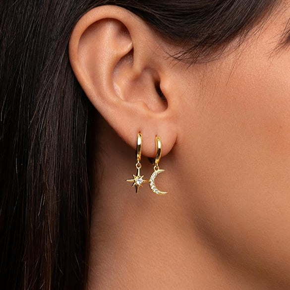 Boucles D'oreilles Créoles Minimalistes