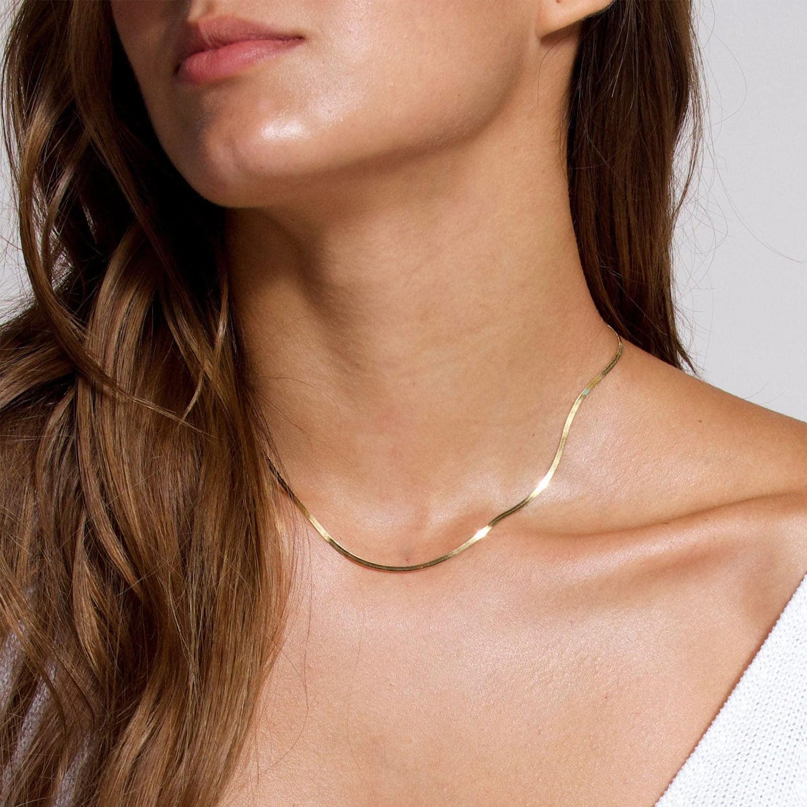 Collier Tour de Cou Chaine fine
