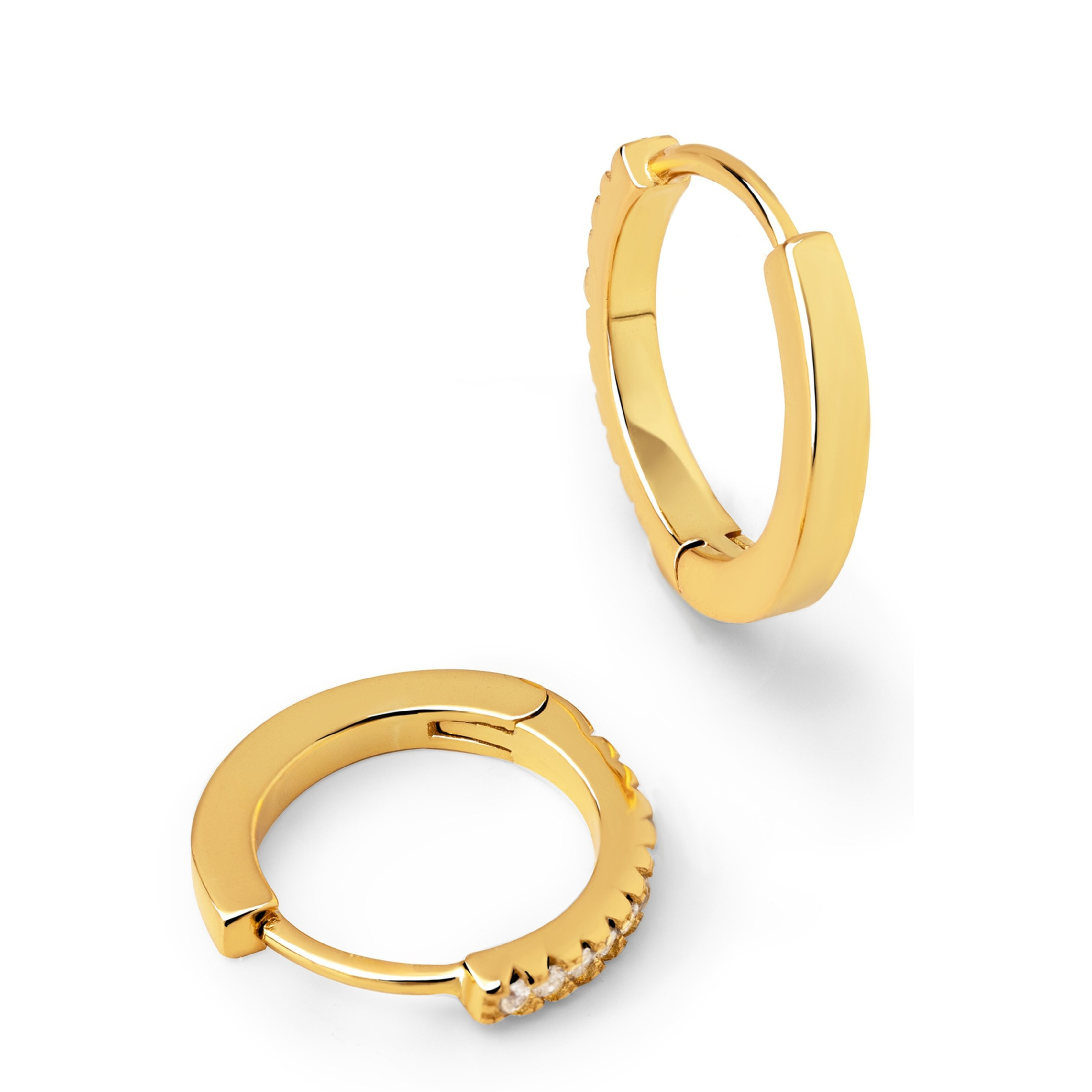 Mini Boucle d'oreille avec Diamant