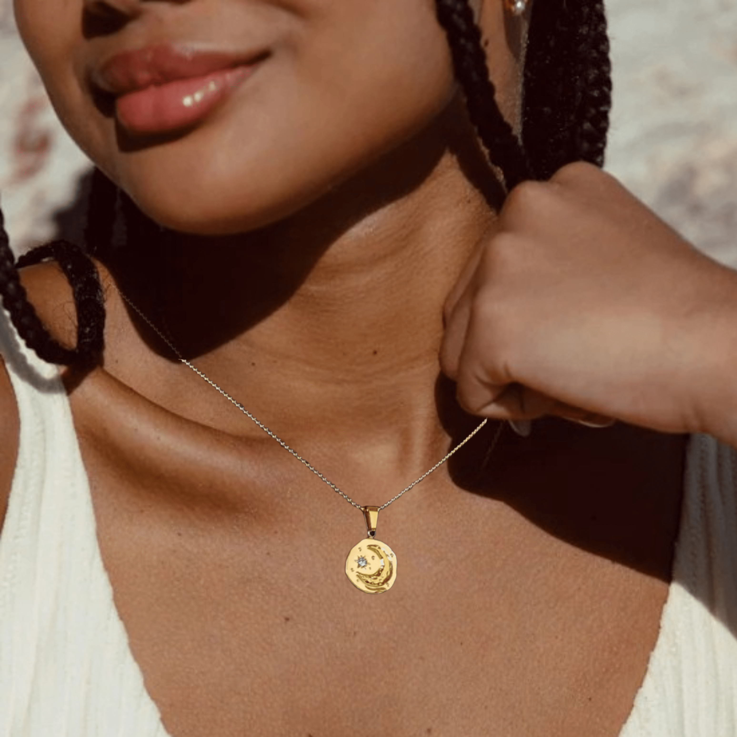 Collier Coeur de Lune