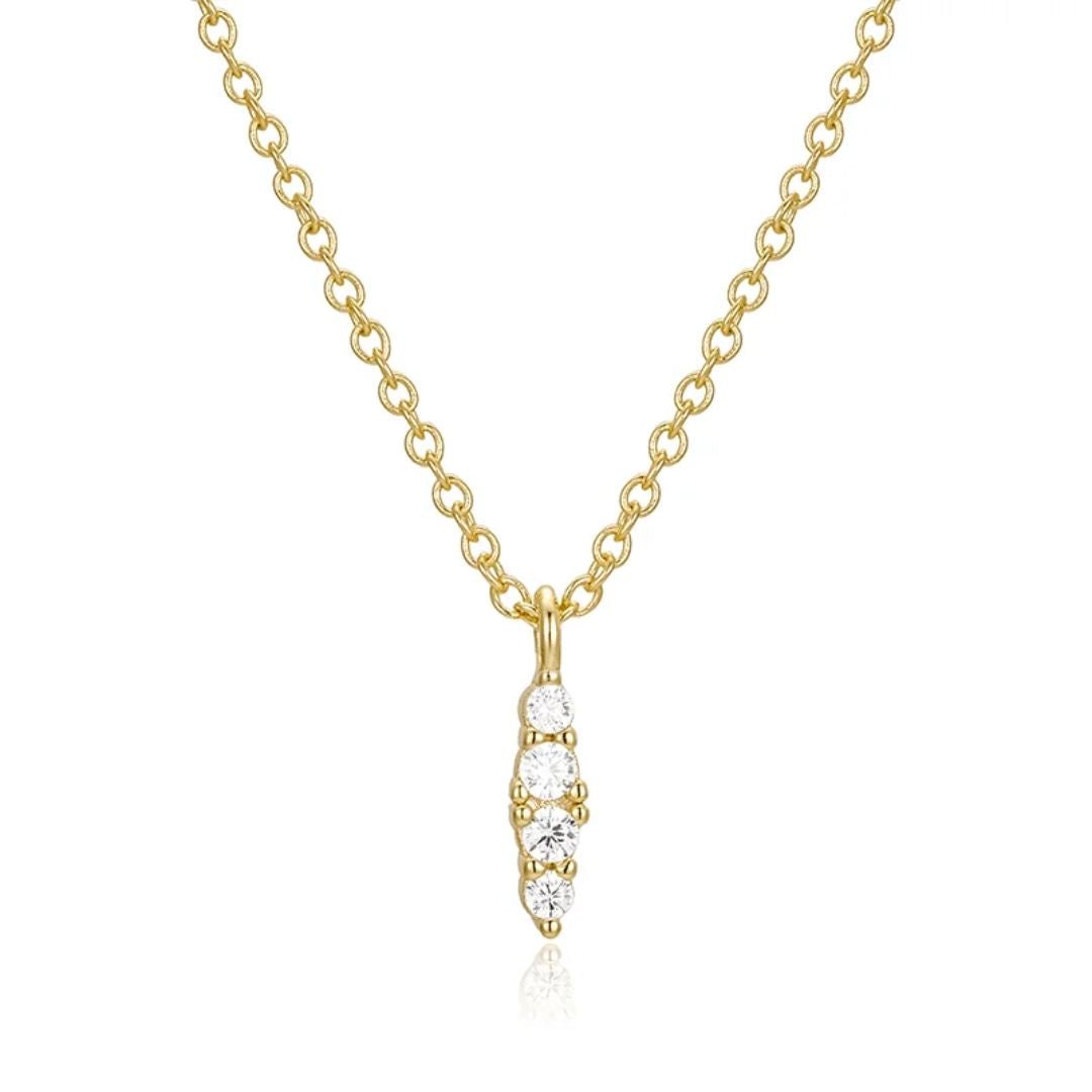 Collier Ras de Cou Cristal de Nuit
