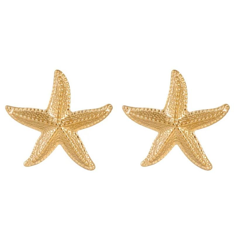 Grande Boucle d'Oreille Étoile de Mer