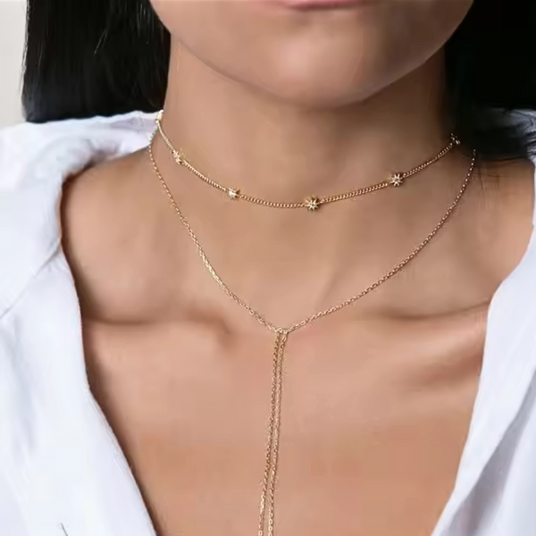 Collier Raz de Cou Etoilé