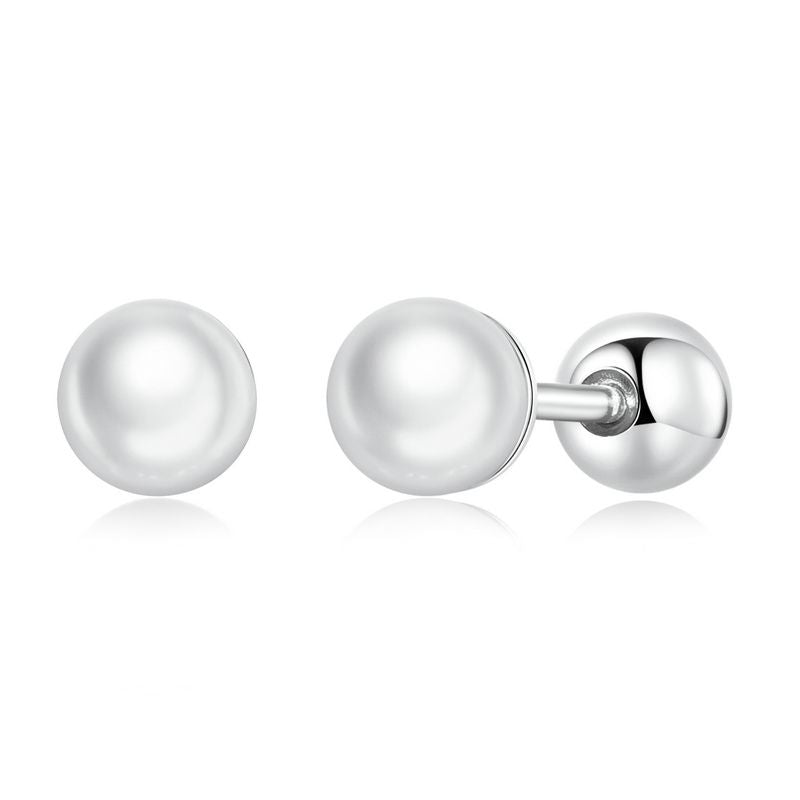Boucles d'Oreilles Petites Perles d'Eau Douce