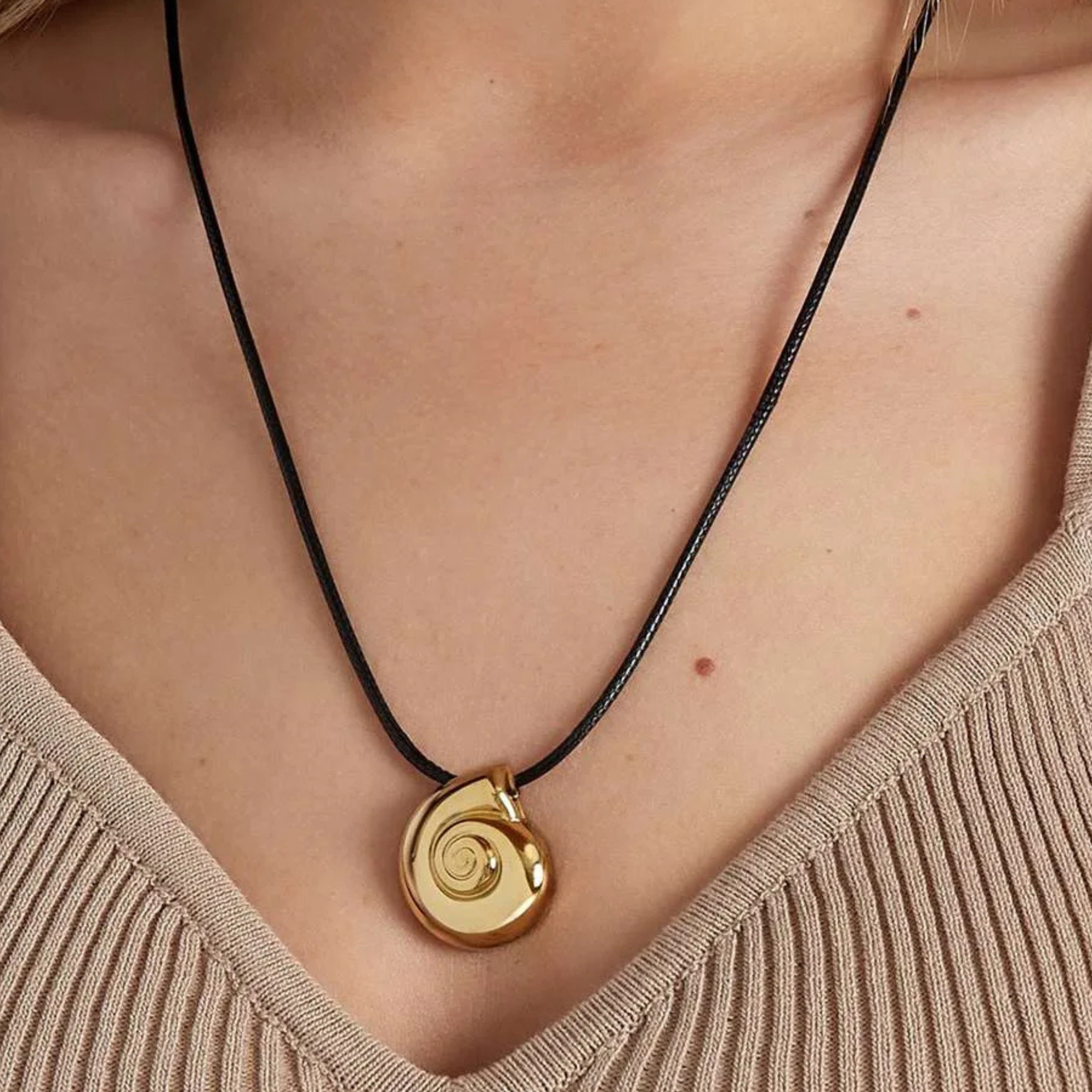 Collier Pendentif "Nautilus"