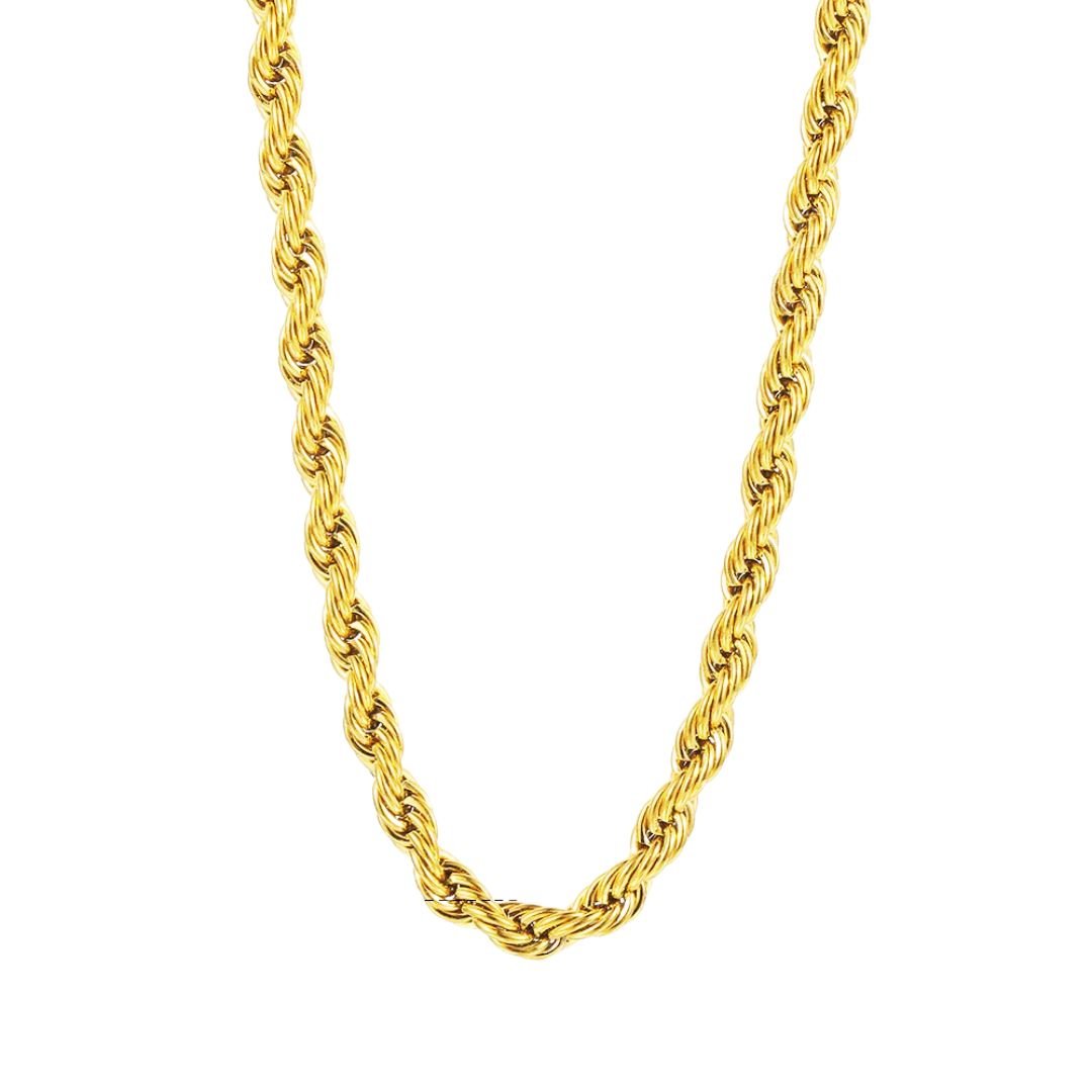 Collier Chaine Torsadé