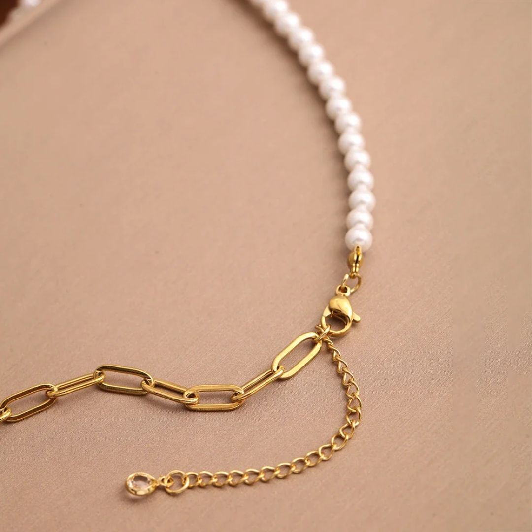 Collier Perles & Chaine