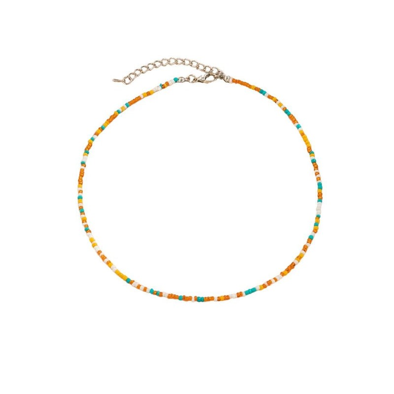 Collier Raz du Cou Perles "Aqua Azul"