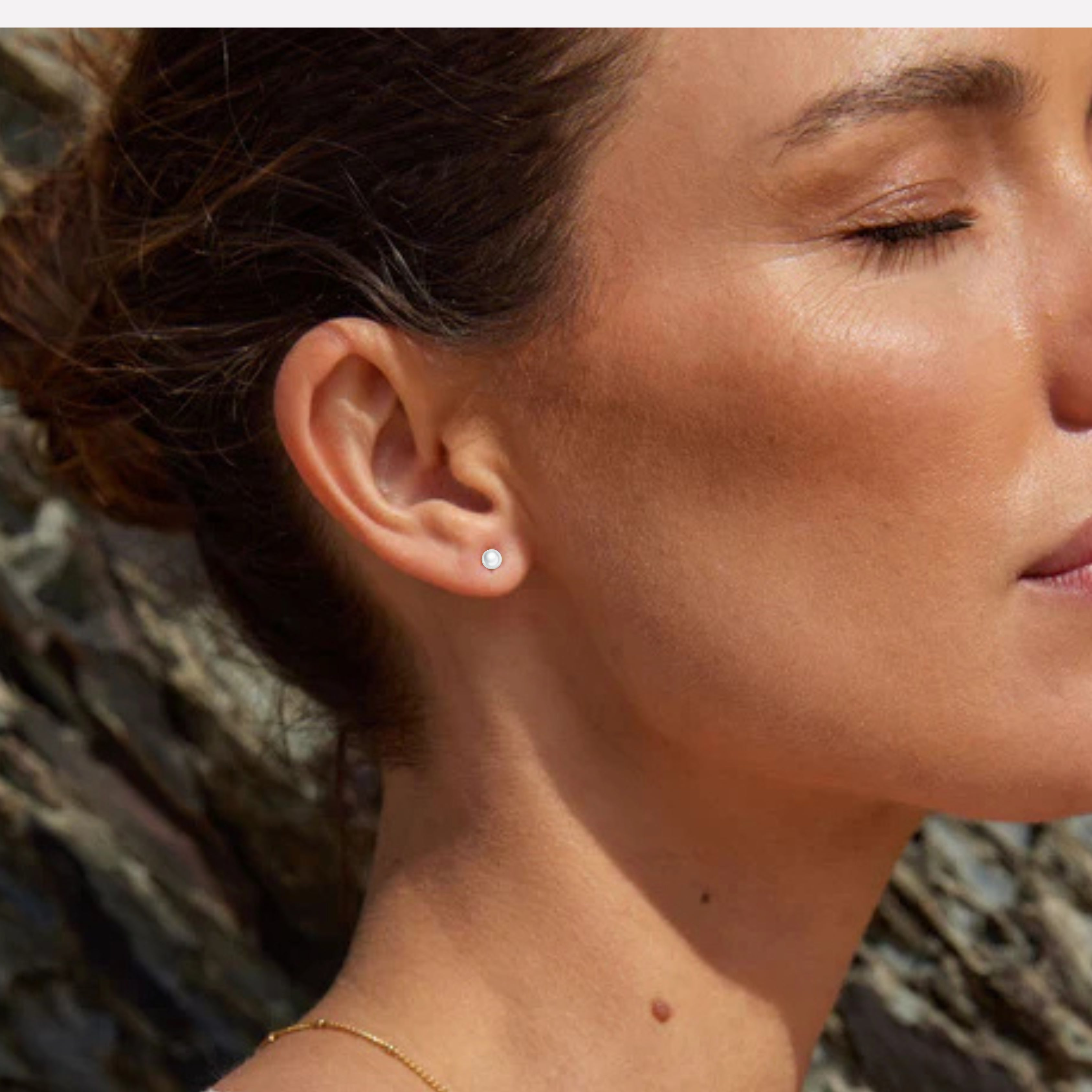 Boucles d'Oreilles Petites Perles d'Eau Douce
