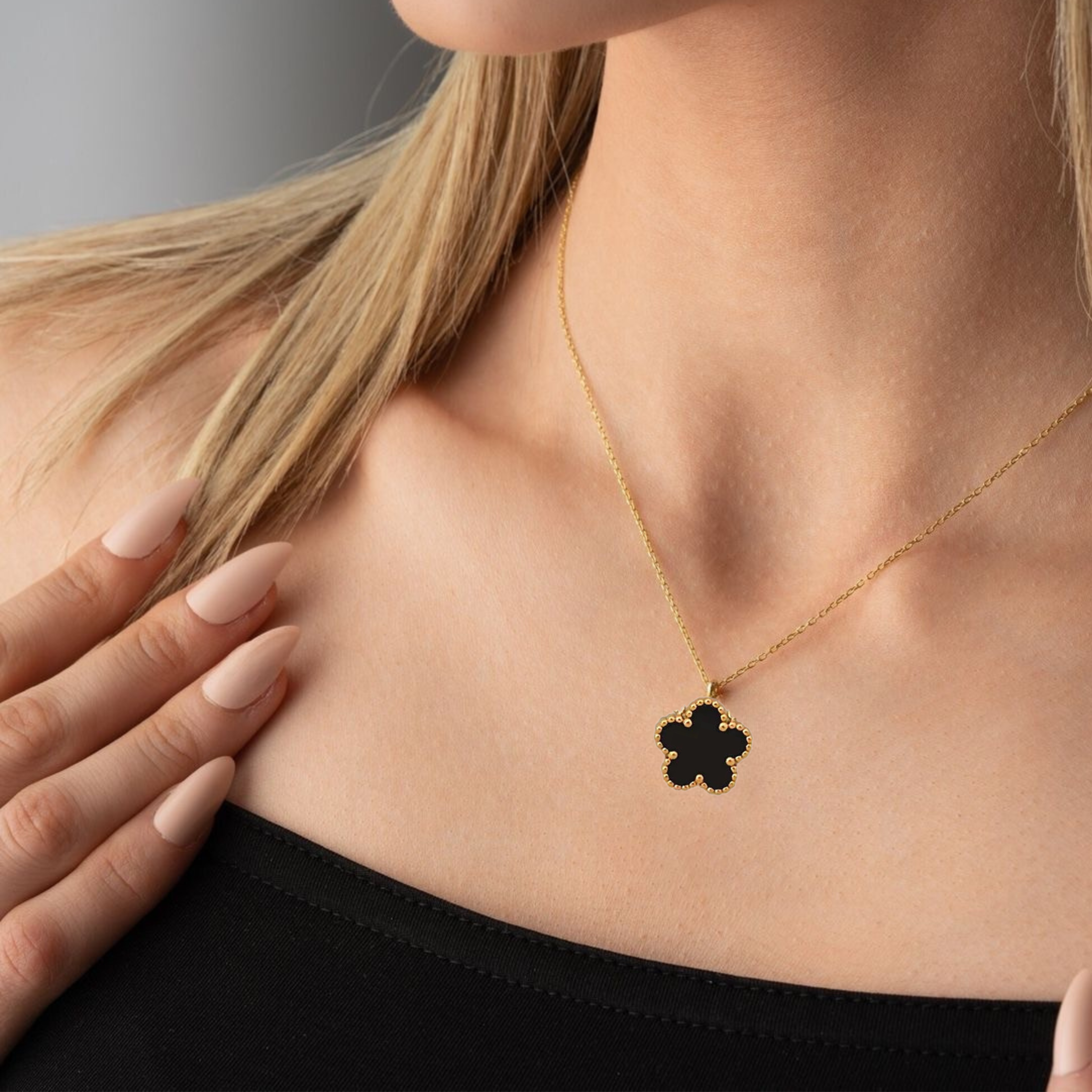Collier Trèfle "Luna"