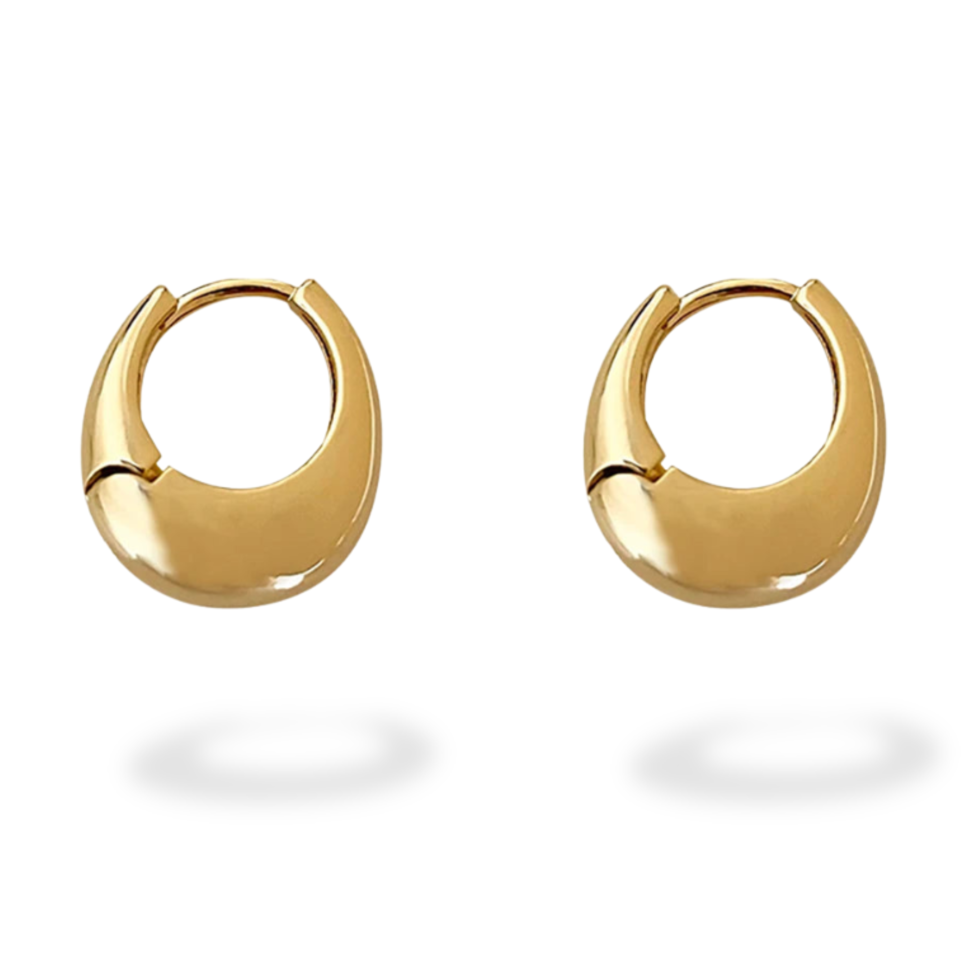 Boucles d'Oreilles Créoles Ovale Sublime
