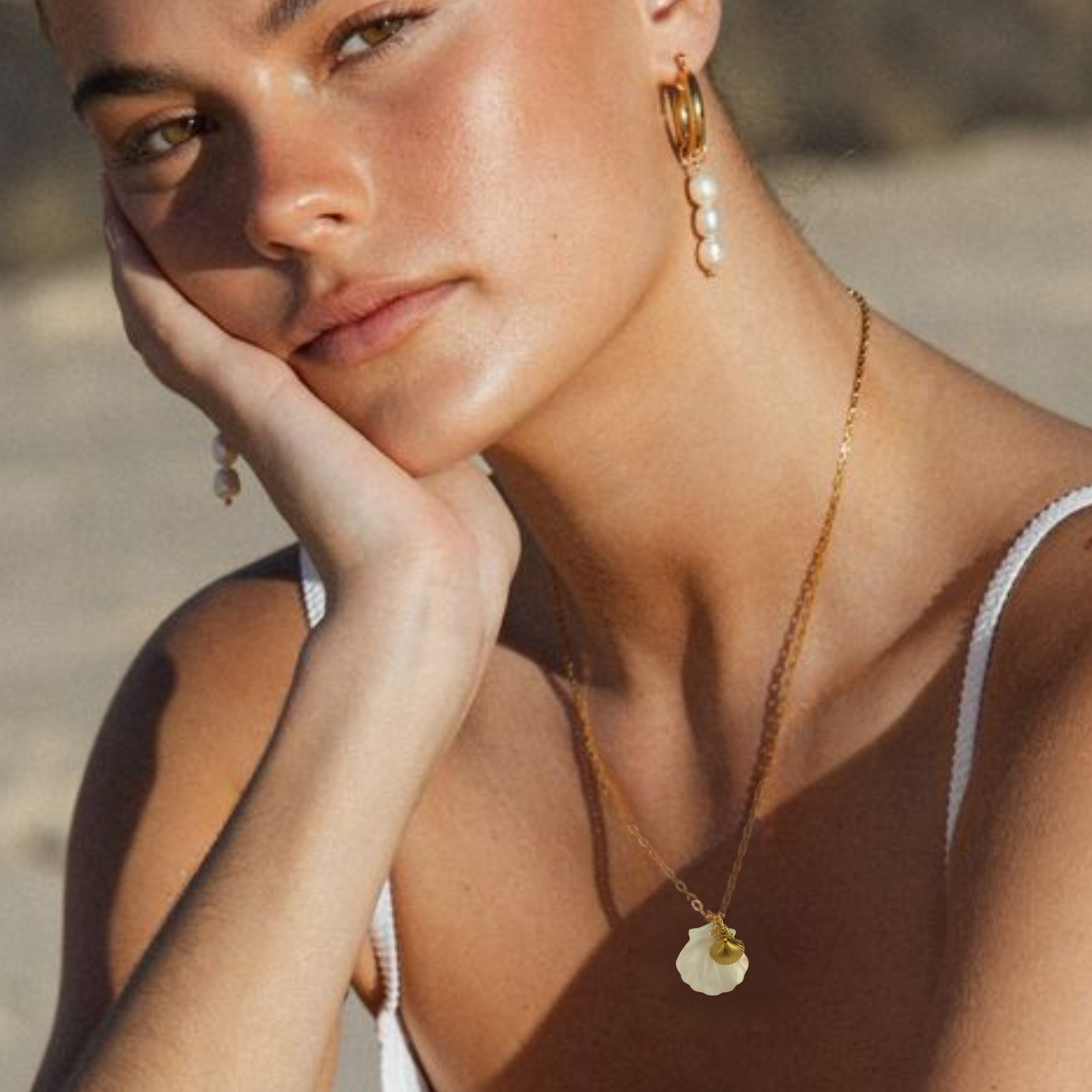 Collier Étoile Nacrée