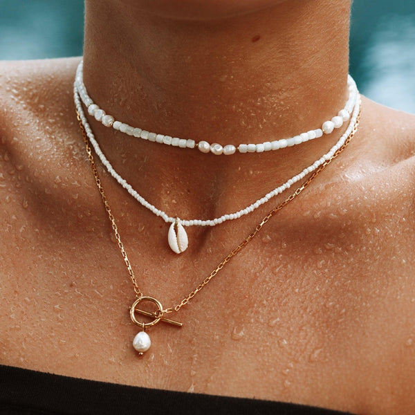 Secret Beach Shell Necklace - Elleza